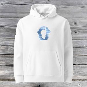 Sweat à capuche Macchia Corse W & Blue
