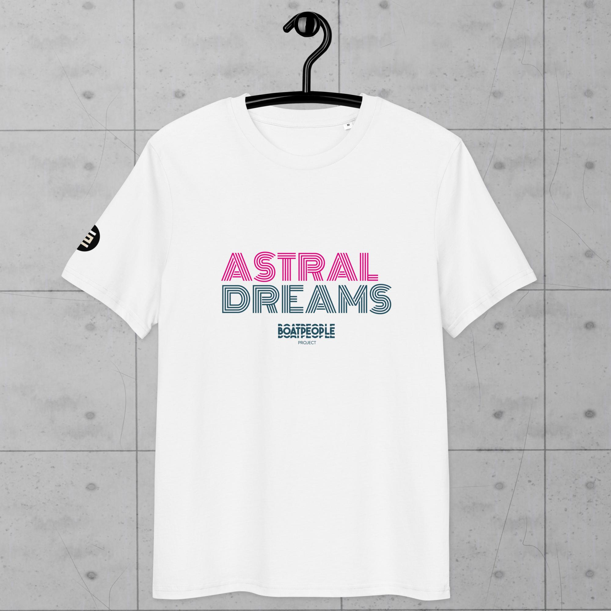T-shirt Bio Astral Dreams BoatPeople White